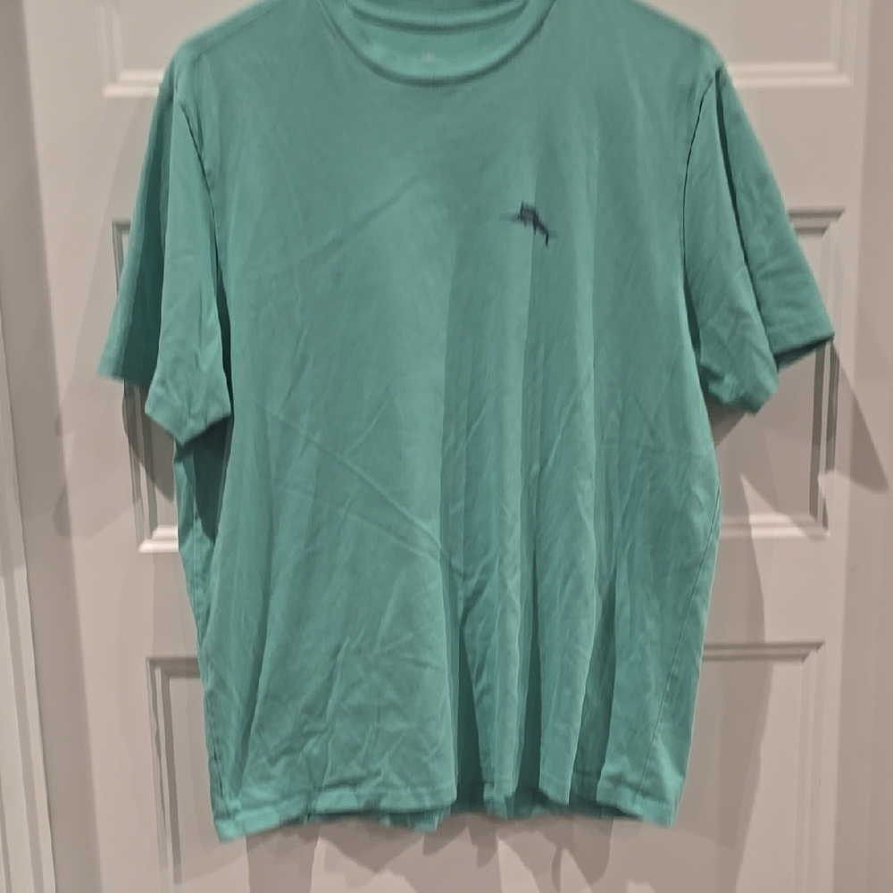 Tommy Bahama Men's Teal T-Shirt